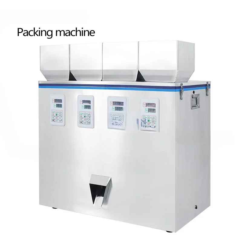 Granules Filling Machine 4 Heads Particle Weighing Mixed Discharged Leaves Peanut Plastic for ZS-GWF4
Granules Filling Machine 4 Heads Particle Weighing Mixed Discharged Leaves Peanut Plastic for ZS-GWF4