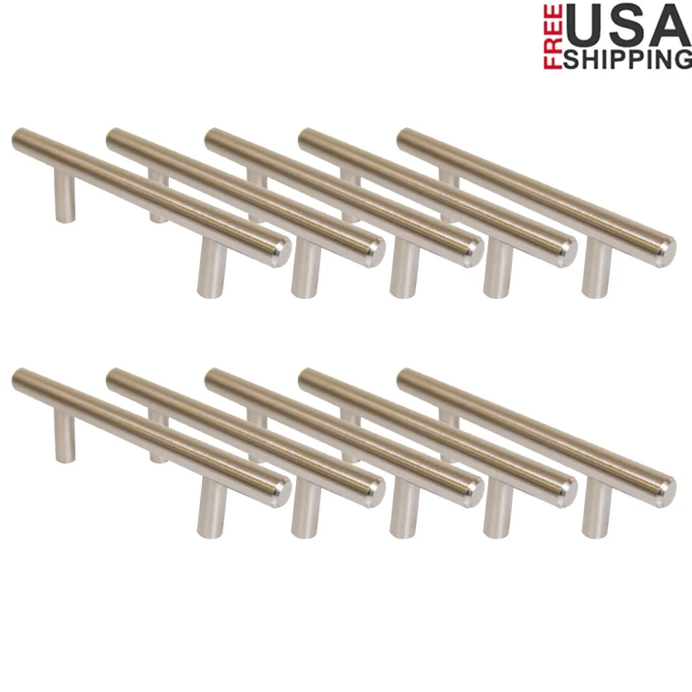10-Pack Modern Stainless Steel Drawer Pulls 5-Inch Center-to-Center Kitchen Cabinet Handles Easy Installation Durable Hardware
10-Pack Modern Stainless Steel Drawer Pulls 5-Inch Center-to-Center Kitchen Cabinet Handles Easy Installation Durable Hardware