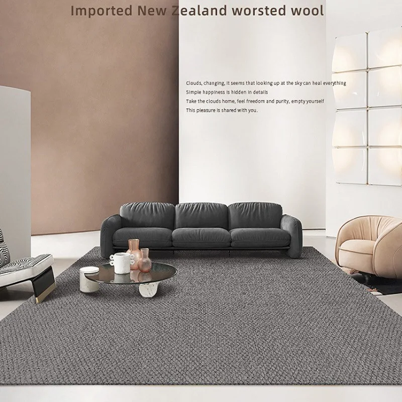 Высококачественный шерстяной ковер для гостиной, однотонный современный большой домашний ковер, декор для учебы, напольный коврик, шерстяные ковры ручной работы для спальни, ковер
Высококачественный шерстяной ковер для гостиной, однотонный современный большой домашний ковер, декор для учебы, напольный коврик, шерстяные ковры ручной работы для спальни, ковер