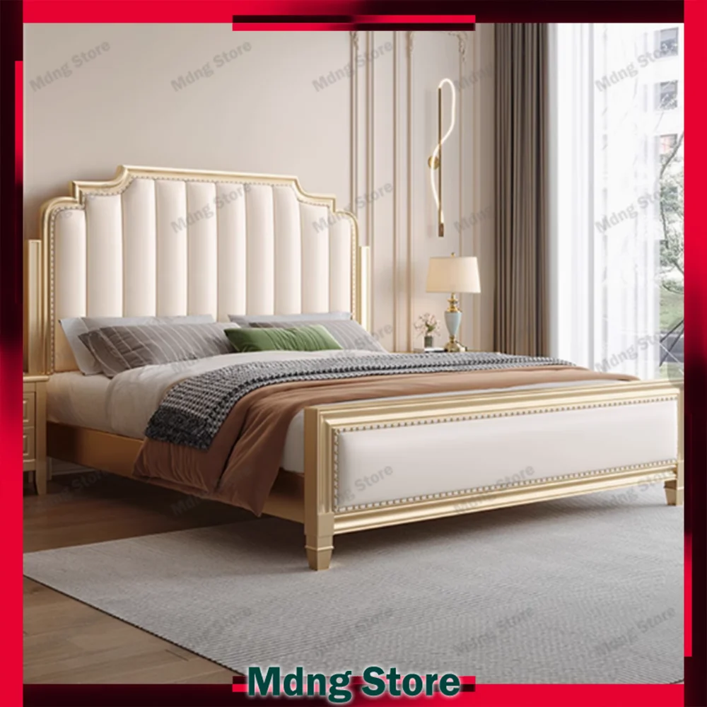 King Size Bed European No Matress Unique Sleeping Luxury Bed Room Headboards Children Camas De Dormitorio Home Decoration
King Size Bed European No Matress Unique Sleeping Luxury Bed Room Headboards Children Camas De Dormitorio Home Decoration