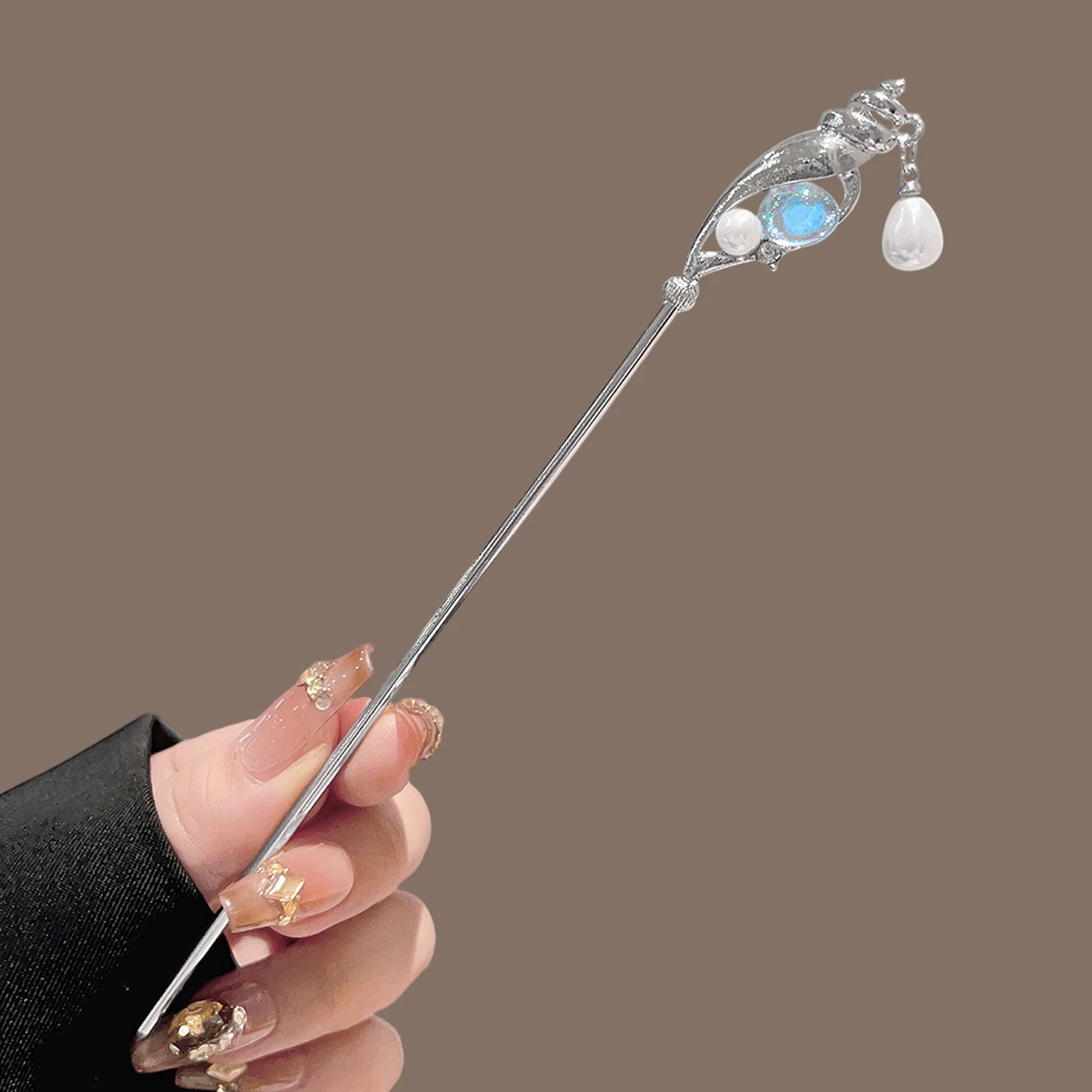 New Chinese Style Moonstone Tassel Hair Stick for Women Girls Hair Chopsticks Fashion Metal Hairpin Headwear Hair Accessories
New Chinese Style Moonstone Tassel Hair Stick for Women Girls Hair Chopsticks Fashion Metal Hairpin Headwear Hair Accessories