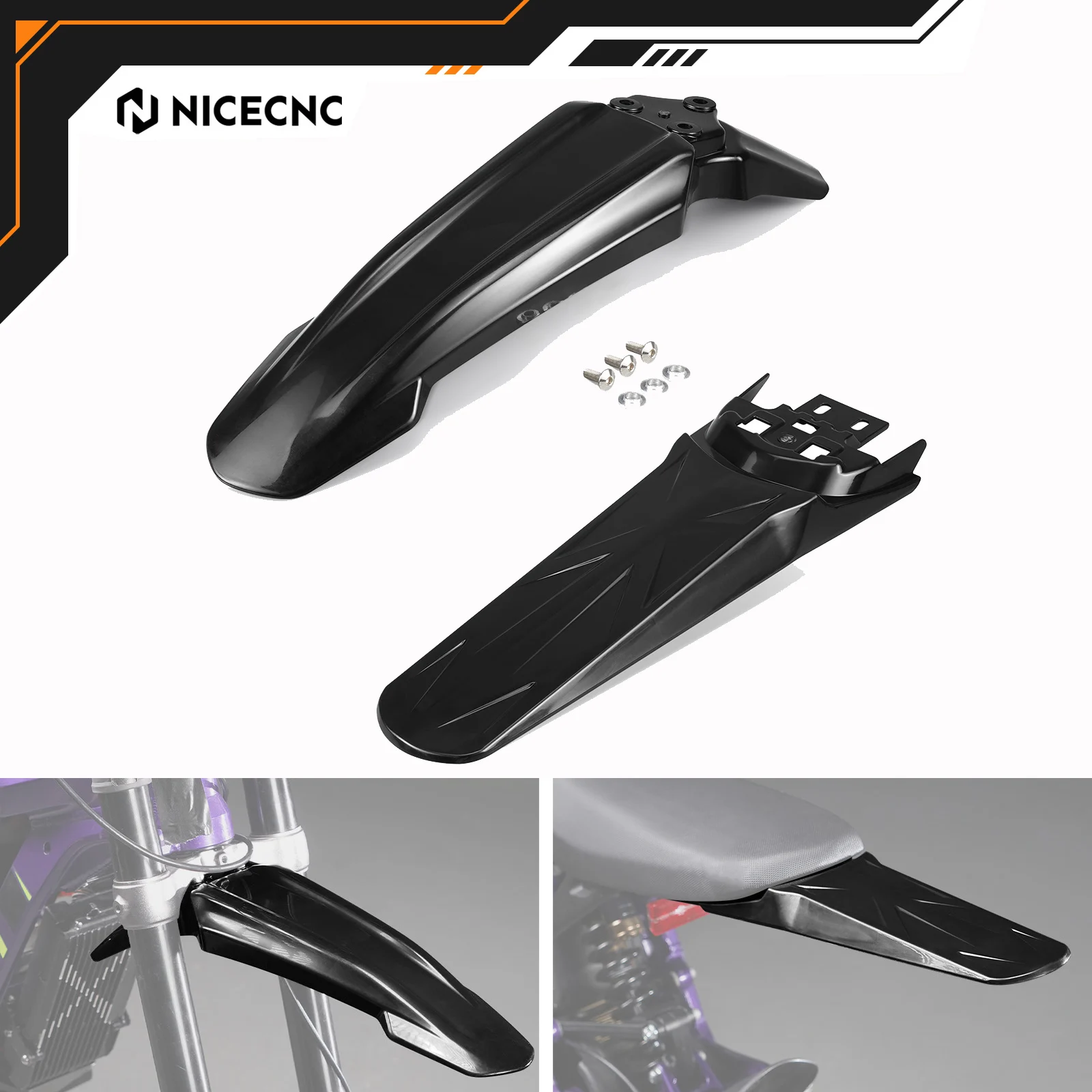 NICECNC For Surron light bee X S Sur-Ron 2024 2025 Front Rear Fender Mudguard PP Plastic Electrical Motorbike Accessories Parts
NICECNC For Surron light bee X S Sur-Ron 2024 2025 Front Rear Fender Mudguard PP Plastic Electrical Motorbike Accessories Parts