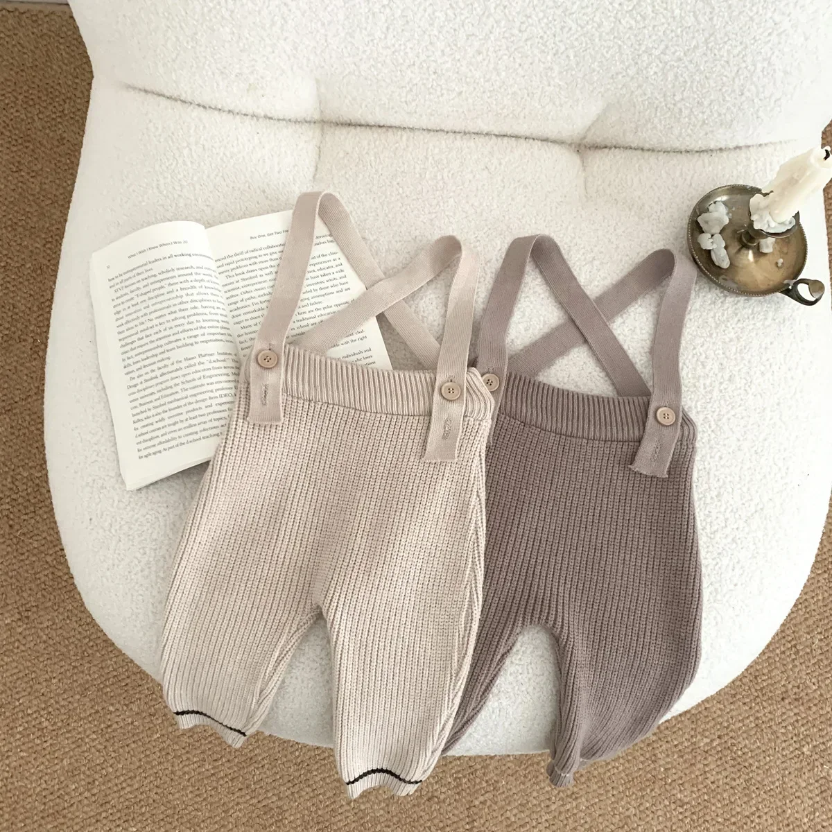 MiniAinis Autumn Winer Baby Knitted Shoulder Strap Pants Girls Cotton Warm Sweater Boys Pants + Coat Clothing Set Kids Clothes
MiniAinis Autumn Winer Baby Knitted Shoulder Strap Pants Girls Cotton Warm Sweater Boys Pants + Coat Clothing Set Kids Clothes