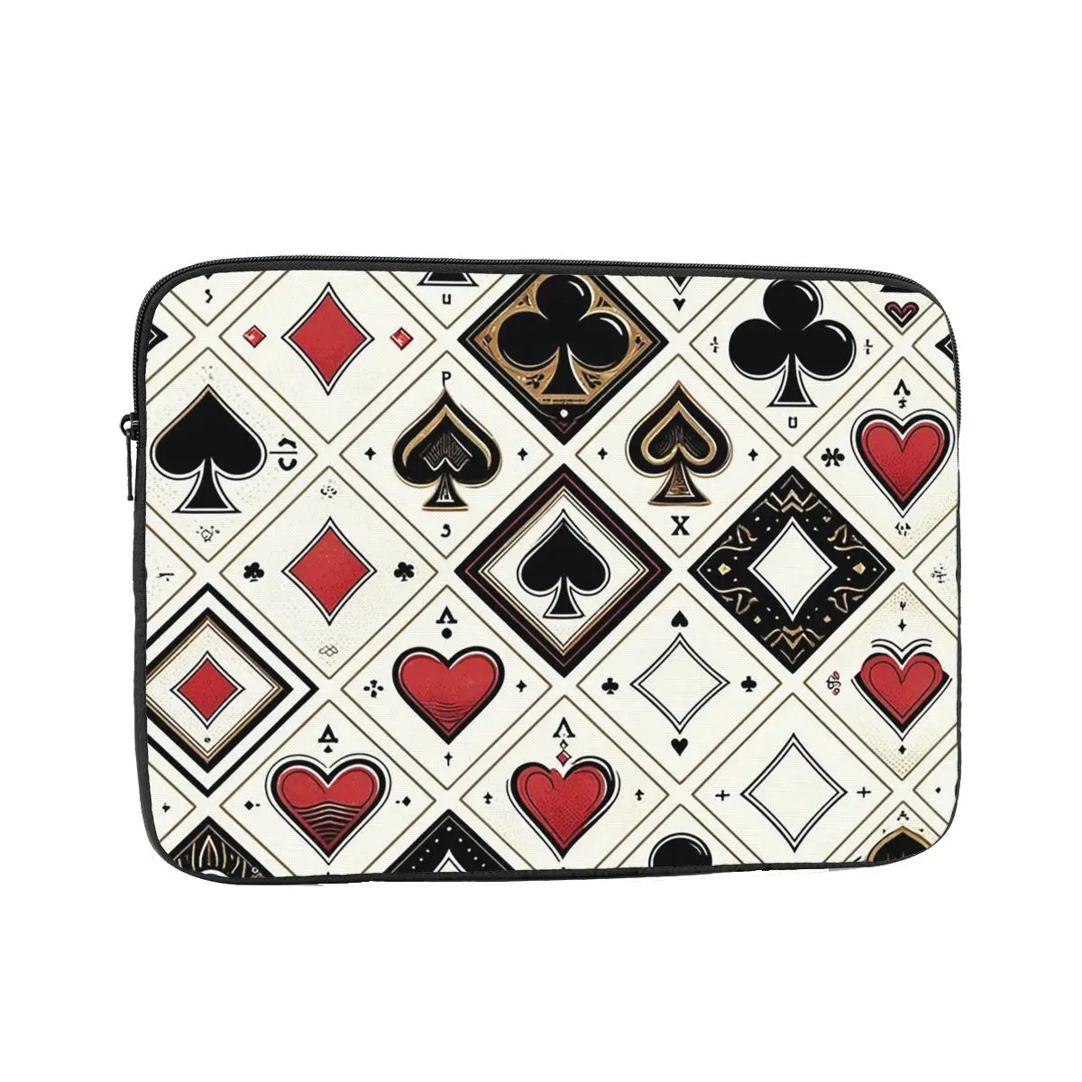 Casino Playing Card Symbols Diamond Heart Spade Clubs Laptop Sleeve Cover Bag Notebook Bag Sleeve Tablet Shockproof Case Bag
Casino Playing Card Symbols Diamond Heart Spade Clubs Laptop Sleeve Cover Bag Notebook Bag Sleeve Tablet Shockproof Case Bag
