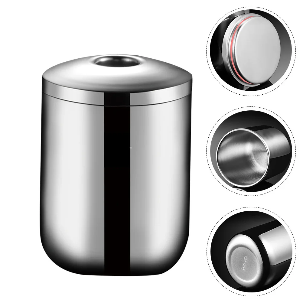 1Pcs Double-Layer Stainless Steel Storage Jar Kitchen Grain Container Exquisite Tea Boxes Food Canister Sealed
1Pcs Double-Layer Stainless Steel Storage Jar Kitchen Grain Container Exquisite Tea Boxes Food Canister Sealed