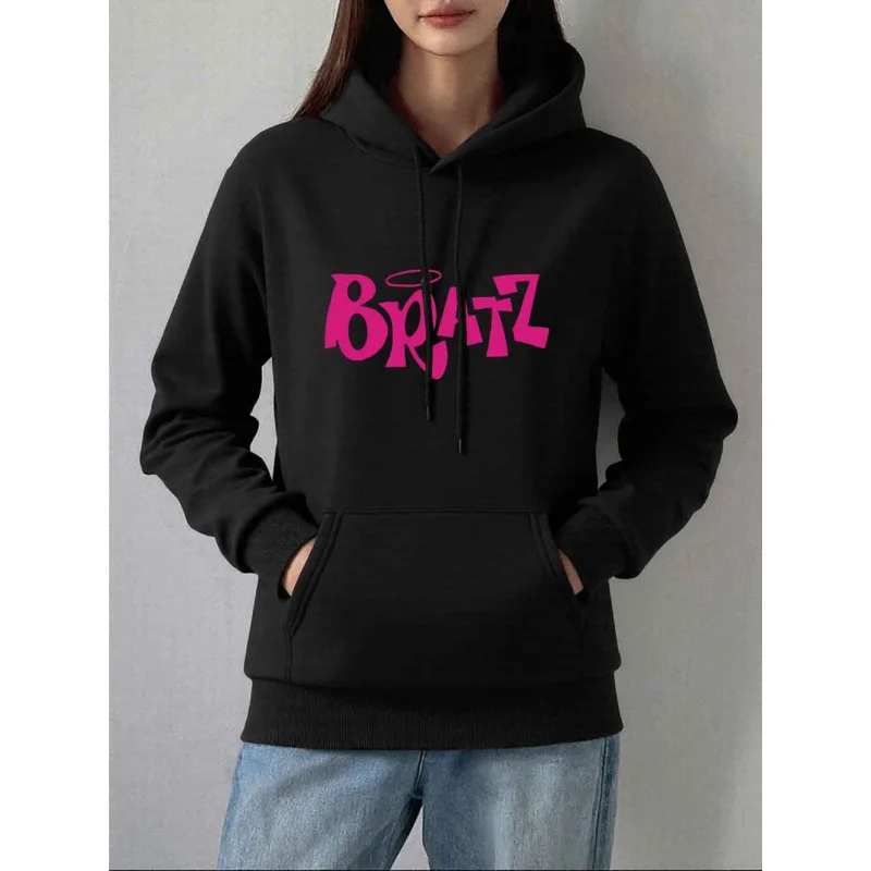 Y2K Aesthetic Pink Letter Print Hoodie Women Retro Streetwear Casual Long Sleeve Black Hooded Sweatshirt Tops
Y2K Aesthetic Pink Letter Print Hoodie Women Retro Streetwear Casual Long Sleeve Black Hooded Sweatshirt Tops
