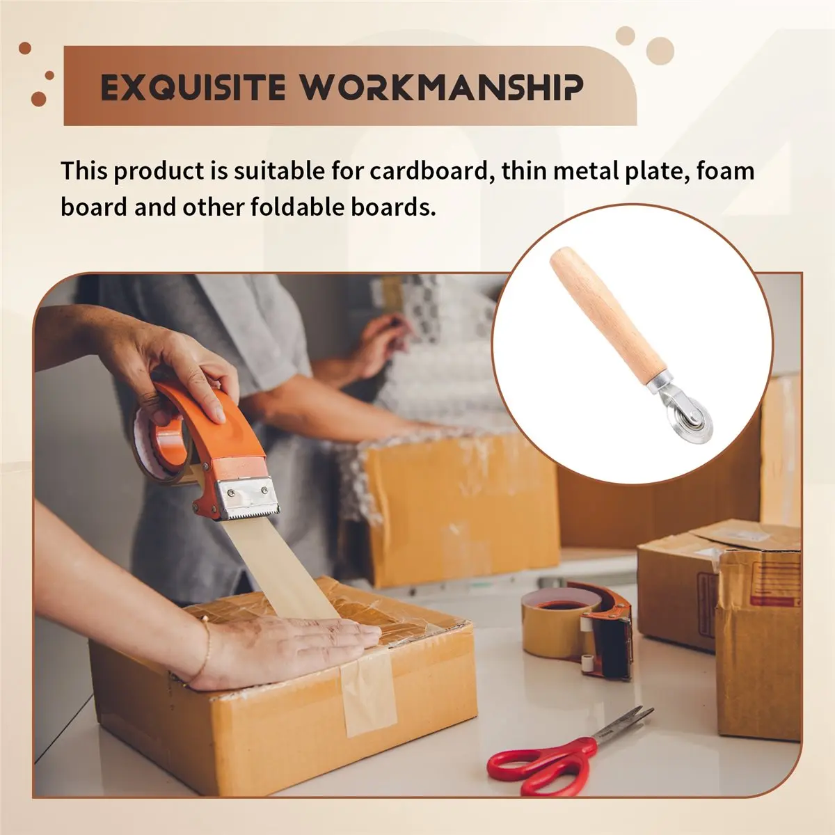 Y17A Box Resizer Cardboard Boxes Scoring Board Box Resizer Tool Thin Cardboard Scoring Tool Diy Indentation Tool 1.2mm Groov
Y17A Box Resizer Cardboard Boxes Scoring Board Box Resizer Tool Thin Cardboard Scoring Tool Diy Indentation Tool 1.2mm Groov