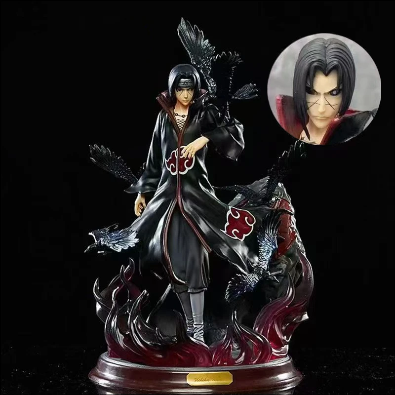 28 cm Naruto two-headed crow hall itachi hand-made anime model Uchiha itachi statue toy home desktop decoration ornaments
28 cm Naruto two-headed crow hall itachi hand-made anime model Uchiha itachi statue toy home desktop decoration ornaments