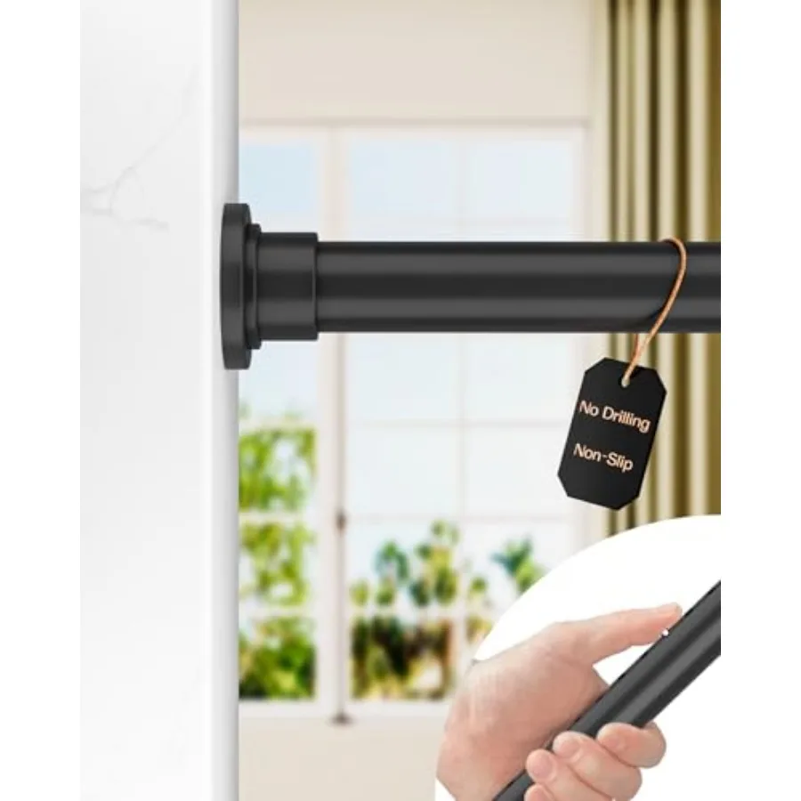Tension Curta Rod for Wdow,,Heavy Duty Curta Rods No Drillg, Non-Slip Bathroom Shower Tension Rod, Renter Friendly, Adjustable,
Tension Curta Rod for Wdow,,Heavy Duty Curta Rods No Drillg, Non-Slip Bathroom Shower Tension Rod, Renter Friendly, Adjustable,