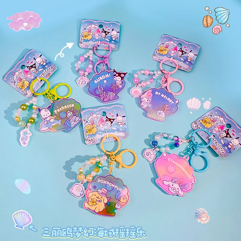 Подлинный мультфильм Kuromi Dreamy Ocean Area Shake Shake Mania Брелок для ключей, милая вешалка для сумки, декоративная подвеска, подарок для друзей семьи
Подлинный мультфильм Kuromi Dreamy Ocean Area Shake Shake Mania Брелок для ключей, милая вешалка для сумки, декоративная подвеска, подарок для друзей семьи