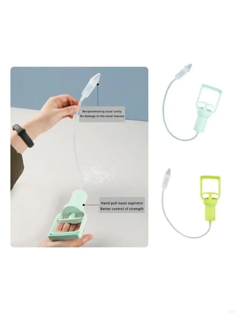CORB Infant Nasal Aspirator Portable Hand Pulled Nose Sucker Soft Silicone Cleaner Easy to Operate and Carry for Baby
CORB Infant Nasal Aspirator Portable Hand Pulled Nose Sucker Soft Silicone Cleaner Easy to Operate and Carry for Baby