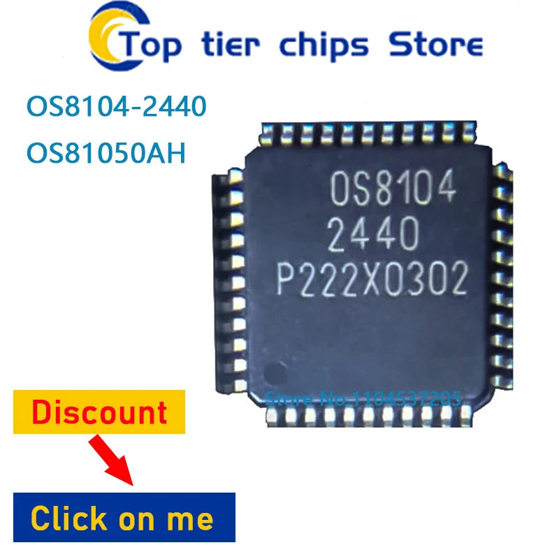 5 шт./лот OS8104-2440 OS81050AH OS8104 OS81050 QFP44 100% НОВЫЕ
5 шт./лот OS8104-2440 OS81050AH OS8104 OS81050 QFP44 100% НОВЫЕ