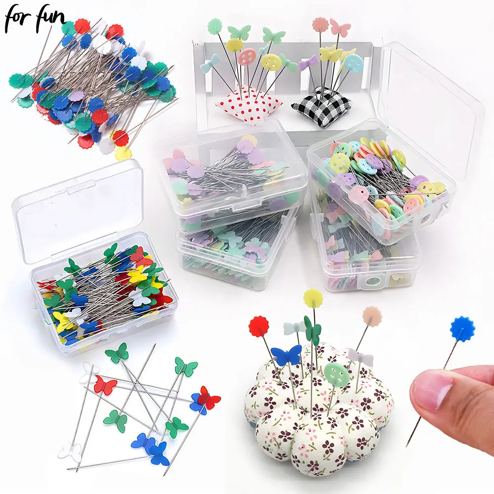 For Fun 100PCS Colorful Clothing Manual Positioning Needle Sewing Embroidery Patchwork Tools Fixed Pin Handmade DIY Accessories
For Fun 100PCS Colorful Clothing Manual Positioning Needle Sewing Embroidery Patchwork Tools Fixed Pin Handmade DIY Accessories