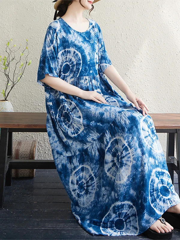 Loose Fit A-Line Skirt Maxi Dr plus Size Summer Casual Cotton Blend ort Sve Cake Splicing Pattern round Ne Dr
Loose Fit A-Line Skirt Maxi Dr plus Size Summer Casual Cotton Blend ort Sve Cake Splicing Pattern round Ne Dr