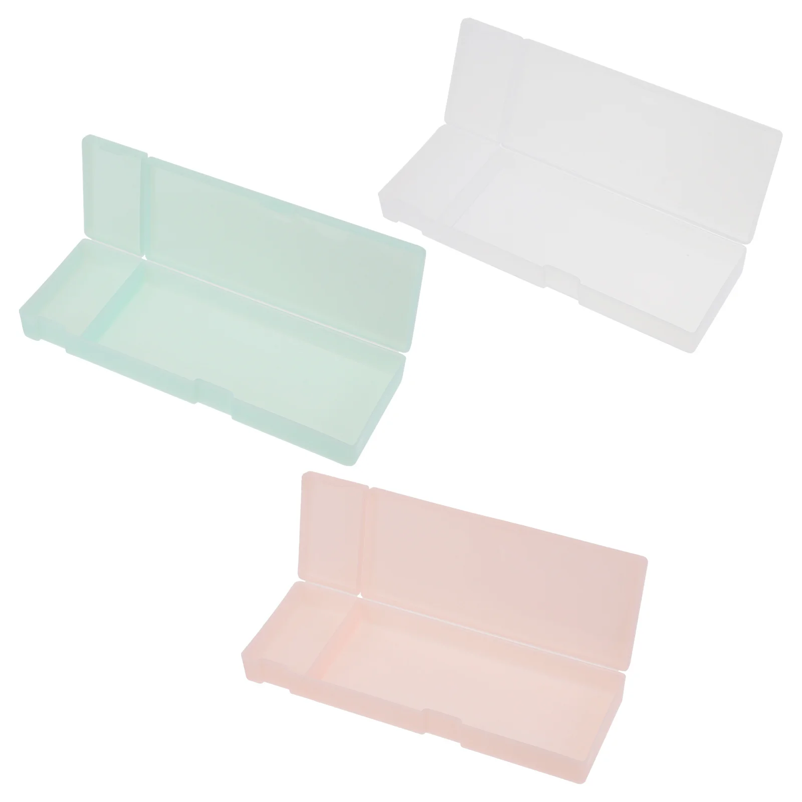 3pcs Oblong Transparent Plastic Storage Boxes For Pens Pencils Tattoos Multi-Functional Pen Holder Practical Organizers
3pcs Oblong Transparent Plastic Storage Boxes For Pens Pencils Tattoos Multi-Functional Pen Holder Practical Organizers