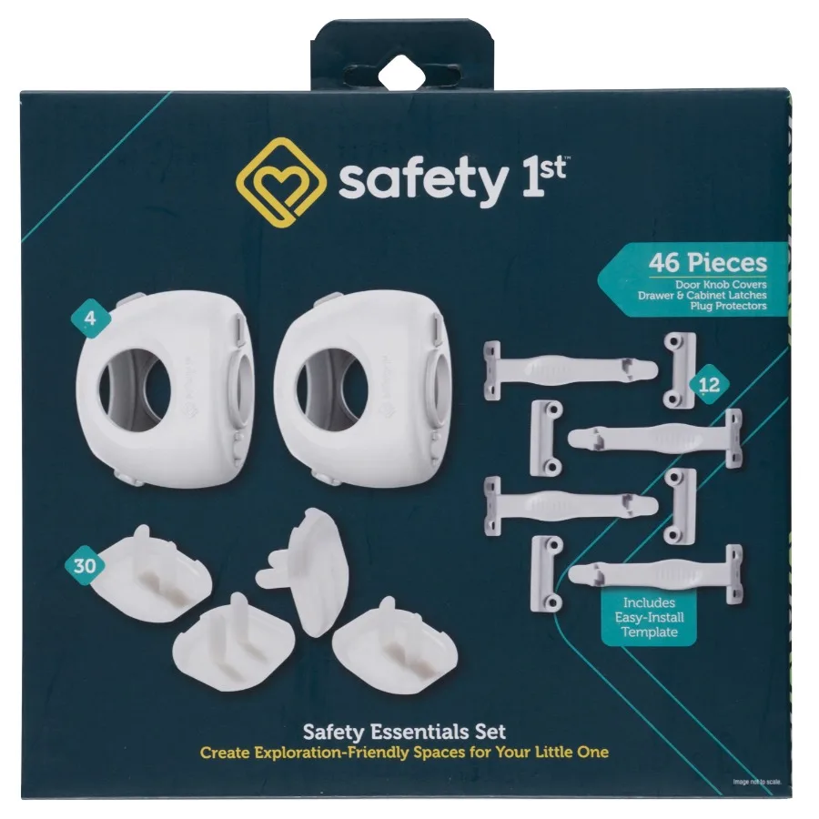 Safety Essentials Kit 46 pcs,White, Toddler
Safety Essentials Kit 46 pcs,White, Toddler