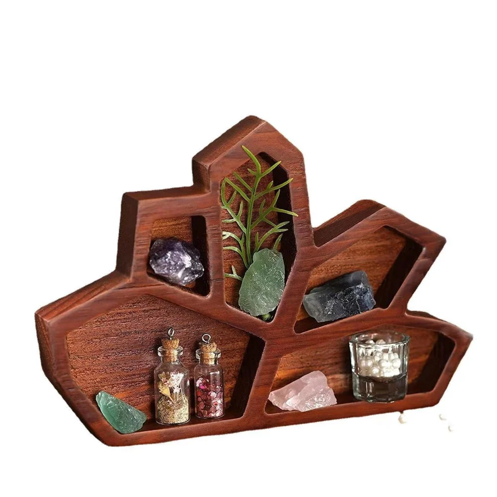 Lotus Crystal Tray Modern Solid Wood Decoration Home Essential Oil Aromatherapy Storage Tray Decoration Decor Floating Shelf
Lotus Crystal Tray Modern Solid Wood Decoration Home Essential Oil Aromatherapy Storage Tray Decoration Decor Floating Shelf