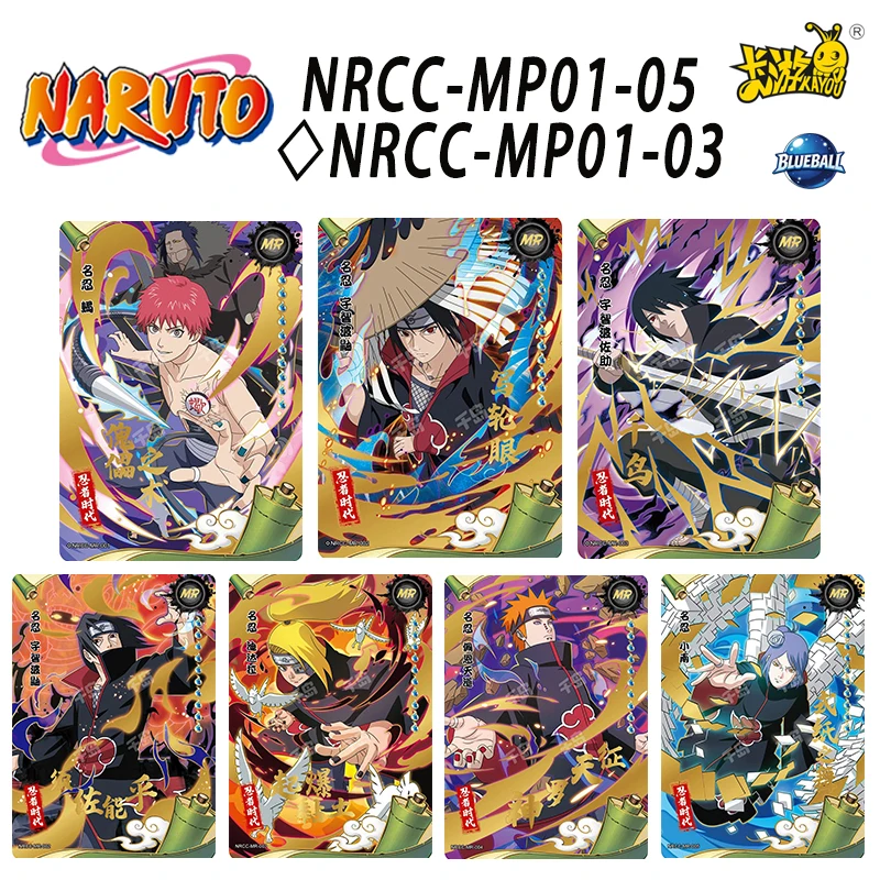 Genuine Kayou Naruto Cards Ninja Era Series NRCC-MR 001-005 Uchiha Sasuke Deidara Rare Collectible Cards Kids Gift & Toy
Genuine Kayou Naruto Cards Ninja Era Series NRCC-MR 001-005 Uchiha Sasuke Deidara Rare Collectible Cards Kids Gift & Toy
