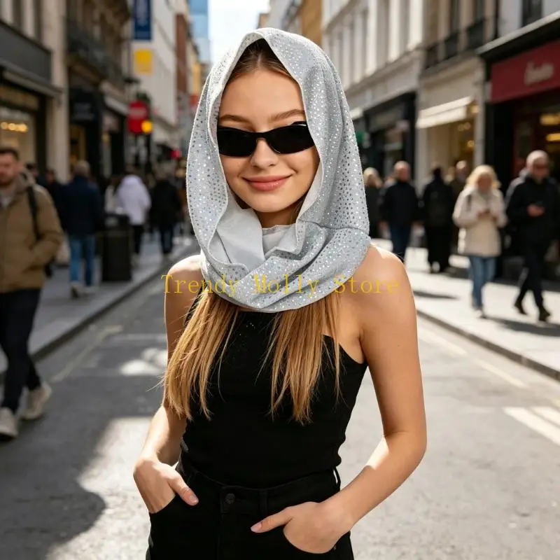 N5KB Elegant Glittering Knitted Head Wrap Sequins Decoration Light weight Headbands
N5KB Elegant Glittering Knitted Head Wrap Sequins Decoration Light weight Headbands