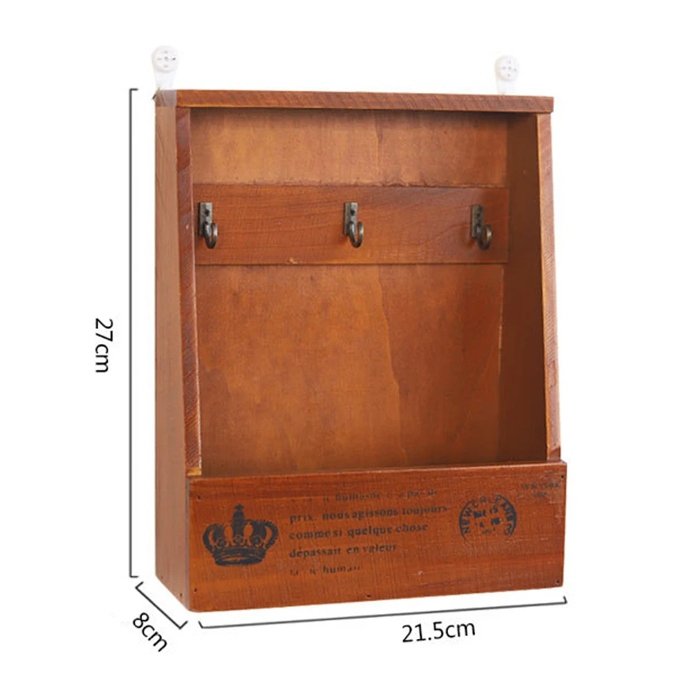 Wooden Vintage Mounted Vintage Home Decor Keys Hanging Rack Box Key Storage Wall Hanging Storage Rack Box
Wooden Vintage Mounted Vintage Home Decor Keys Hanging Rack Box Key Storage Wall Hanging Storage Rack Box