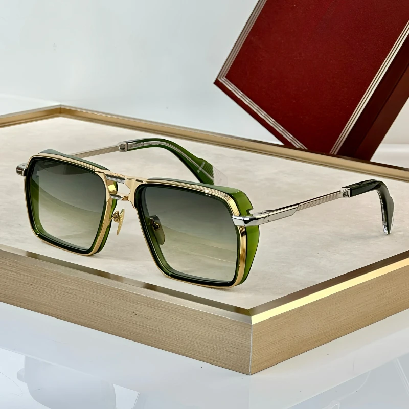 2025 New Double Bridge Design Fashion Sunglasses Handmade Quality Rectangle Designer Brand Classic Alloy Glasses Outdoor
2025 New Double Bridge Design Fashion Sunglasses Handmade Quality Rectangle Designer Brand Classic Alloy Glasses Outdoor