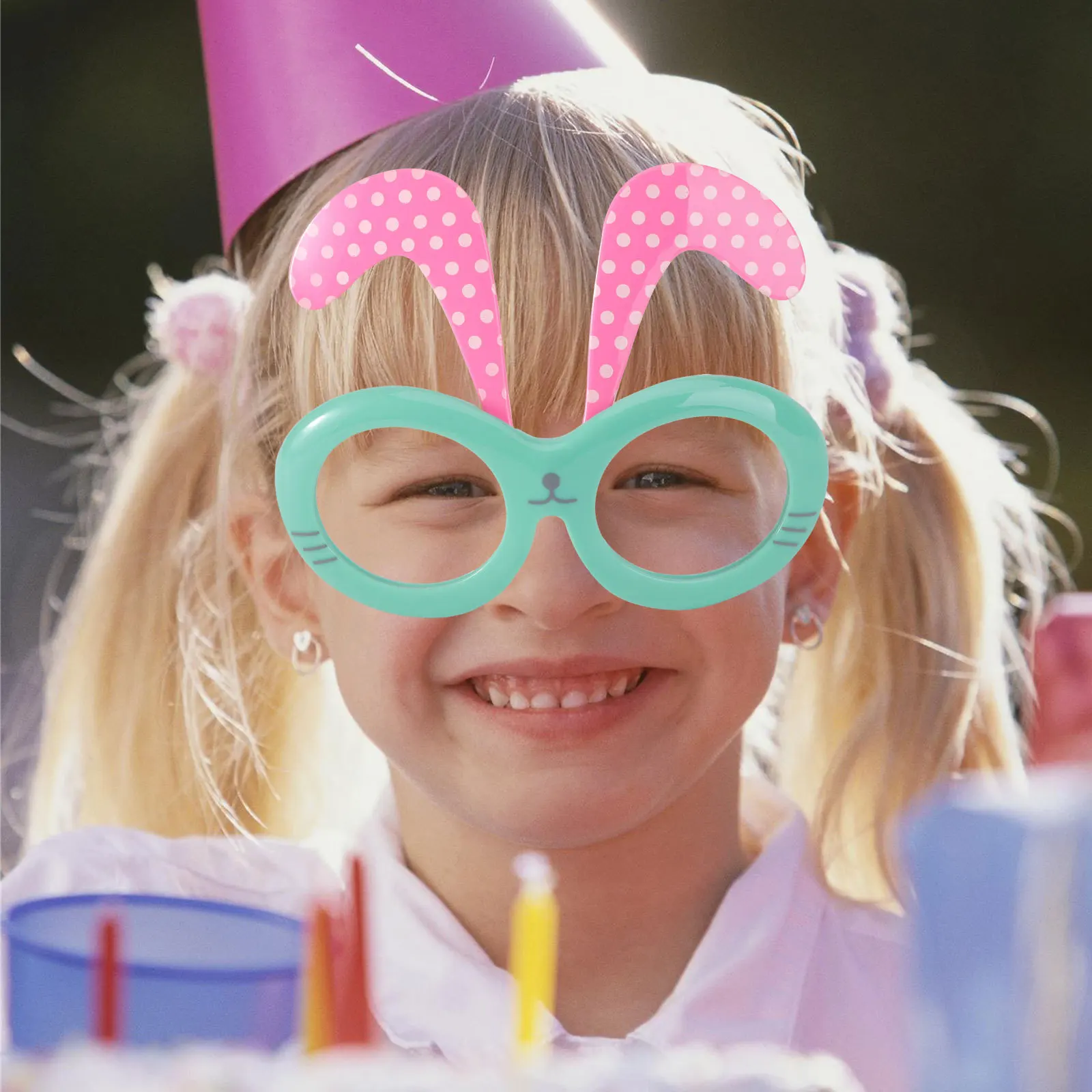 2Pairs Creative Easter Eyeglasses Prop Durable Plastic Party Glasses Lightweight Comfortable Wear for Dance Party
2Pairs Creative Easter Eyeglasses Prop Durable Plastic Party Glasses Lightweight Comfortable Wear for Dance Party