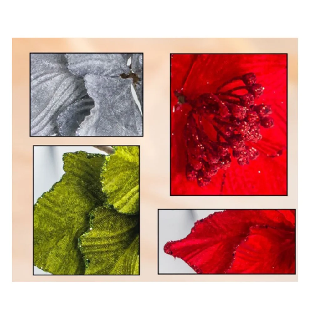 Artificial Christmas Flower Fake Home Hotel Lifelike 28x24cm Arrangement Festive Holiday Leaf Ornaments Restaurant
Artificial Christmas Flower Fake Home Hotel Lifelike 28x24cm Arrangement Festive Holiday Leaf Ornaments Restaurant