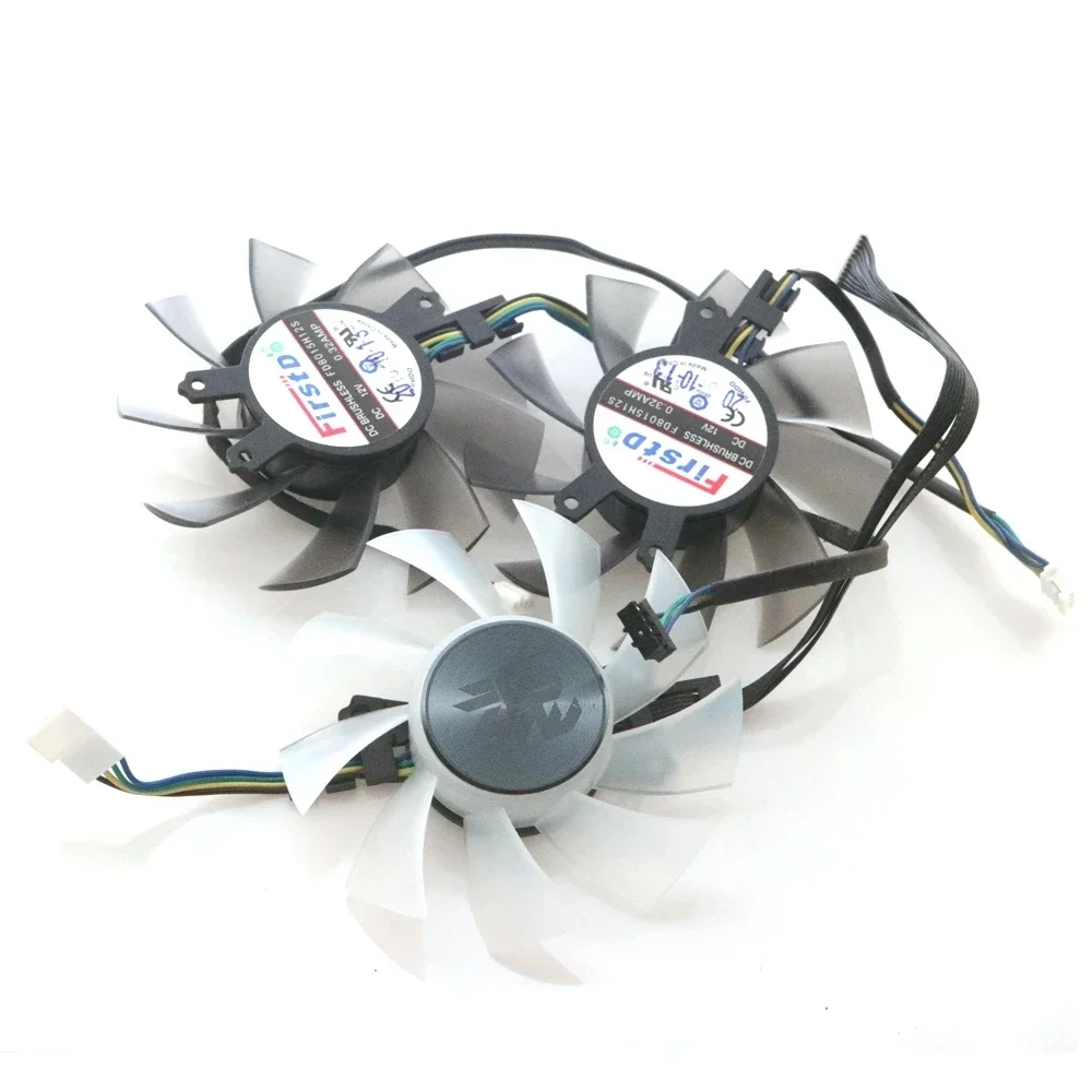 FD8015H12S 75mm DC12V 0.32AMP 4wire 4pin For Gainward RTX 2060 2080 SUPER G OC 2070 OC-8G Graphics Card Cooler Cooling Fan
FD8015H12S 75mm DC12V 0.32AMP 4wire 4pin For Gainward RTX 2060 2080 SUPER G OC 2070 OC-8G Graphics Card Cooler Cooling Fan