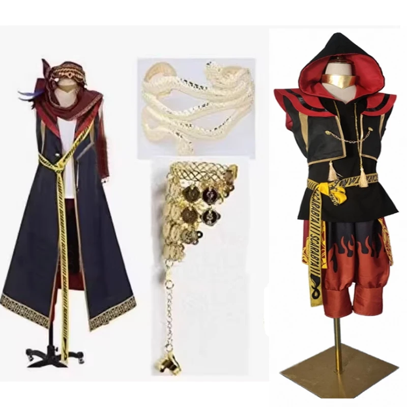 Anime Wonderland kalim jamil Cosplay Costume custom made
Anime Wonderland kalim jamil Cosplay Costume custom made