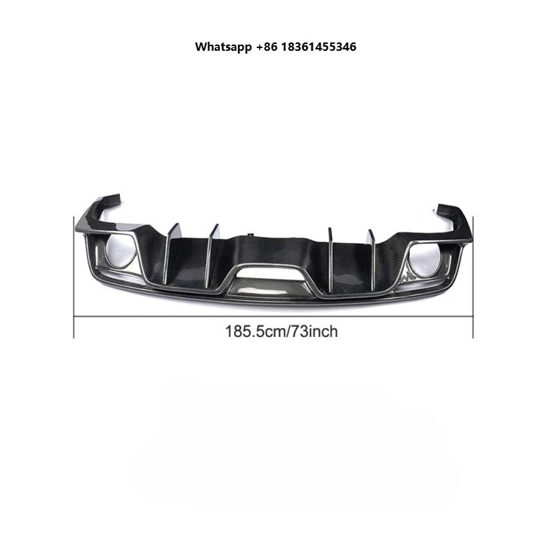 For Mustang GT Coupe 2015-2017 High Quality Carbon Fiber Rear Bumper Lip Diffuser Spoiler
For Mustang GT Coupe 2015-2017 High Quality Carbon Fiber Rear Bumper Lip Diffuser Spoiler