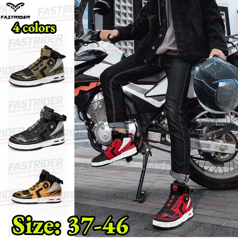 Lightweight Breathable Motorcycle Riding Shoes Anti Slip Anti-collision Wear Resistant Off-road Touring Footwear
Lightweight Breathable Motorcycle Riding Shoes Anti Slip Anti-collision Wear Resistant Off-road Touring Footwear