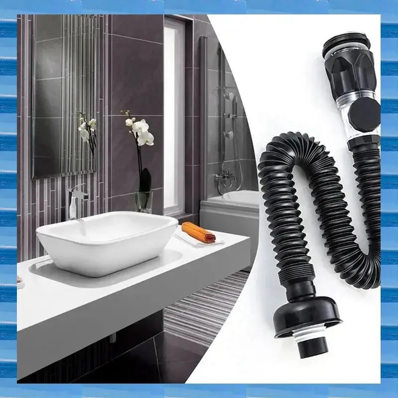 AT53 2 Piece Flip-Top Kitchen Sink Drain Black ABS Flexible Downspout Bathroom Sink Anti Clogging
AT53 2 Piece Flip-Top Kitchen Sink Drain Black ABS Flexible Downspout Bathroom Sink Anti Clogging