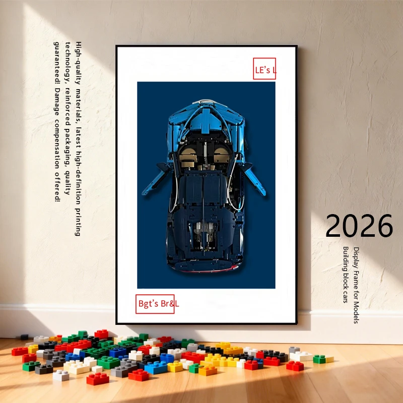 Wall Mount legof1 Display box Photo Frame Suitable for LEGO 42083 Techni Bgti Chiron building block car model Display Wallboard
Wall Mount legof1 Display box Photo Frame Suitable for LEGO 42083 Techni Bgti Chiron building block car model Display Wallboard