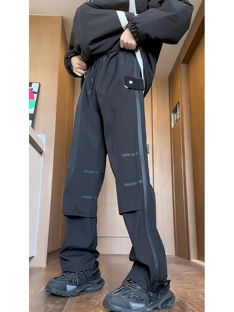 Мужские зимние брюки-карго для холодной погоды, утепленные флисом, для катания на лыжах и пеших прогулок, повседневные, свободного кроя, длинные
Мужские зимние брюки-карго для холодной погоды, утепленные флисом, для катания на лыжах и пеших прогулок, повседневные, свободного кроя, длинные