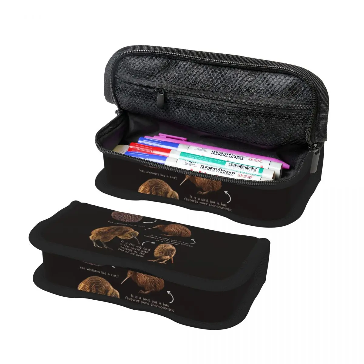 Kiwi Bird Fun Facts Pencil Case for Boys Girls Gifts Pen Box Pencil Bag Stationery Supplies Pen Holder Bag
Kiwi Bird Fun Facts Pencil Case for Boys Girls Gifts Pen Box Pencil Bag Stationery Supplies Pen Holder Bag