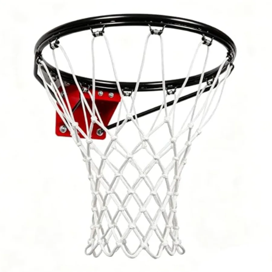 Heavy Duty Basketball Net Replacement, 12 Loops Premium Basketball Hoop Net, All Weather Anti Whip Nets for Indoor or Outdoor,
Heavy Duty Basketball Net Replacement, 12 Loops Premium Basketball Hoop Net, All Weather Anti Whip Nets for Indoor or Outdoor,