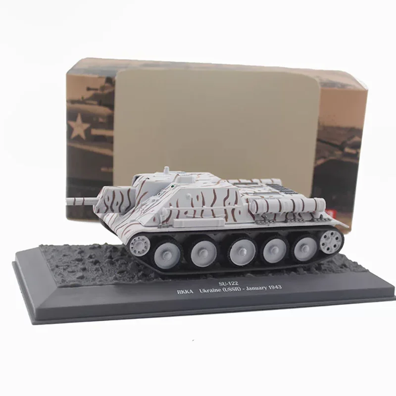 Diecast 1:43 Scale SU-122 Tank Alloy Vehicle Model Finished Simulation Collection Decoration Boy Gift Static Display
Diecast 1:43 Scale SU-122 Tank Alloy Vehicle Model Finished Simulation Collection Decoration Boy Gift Static Display
