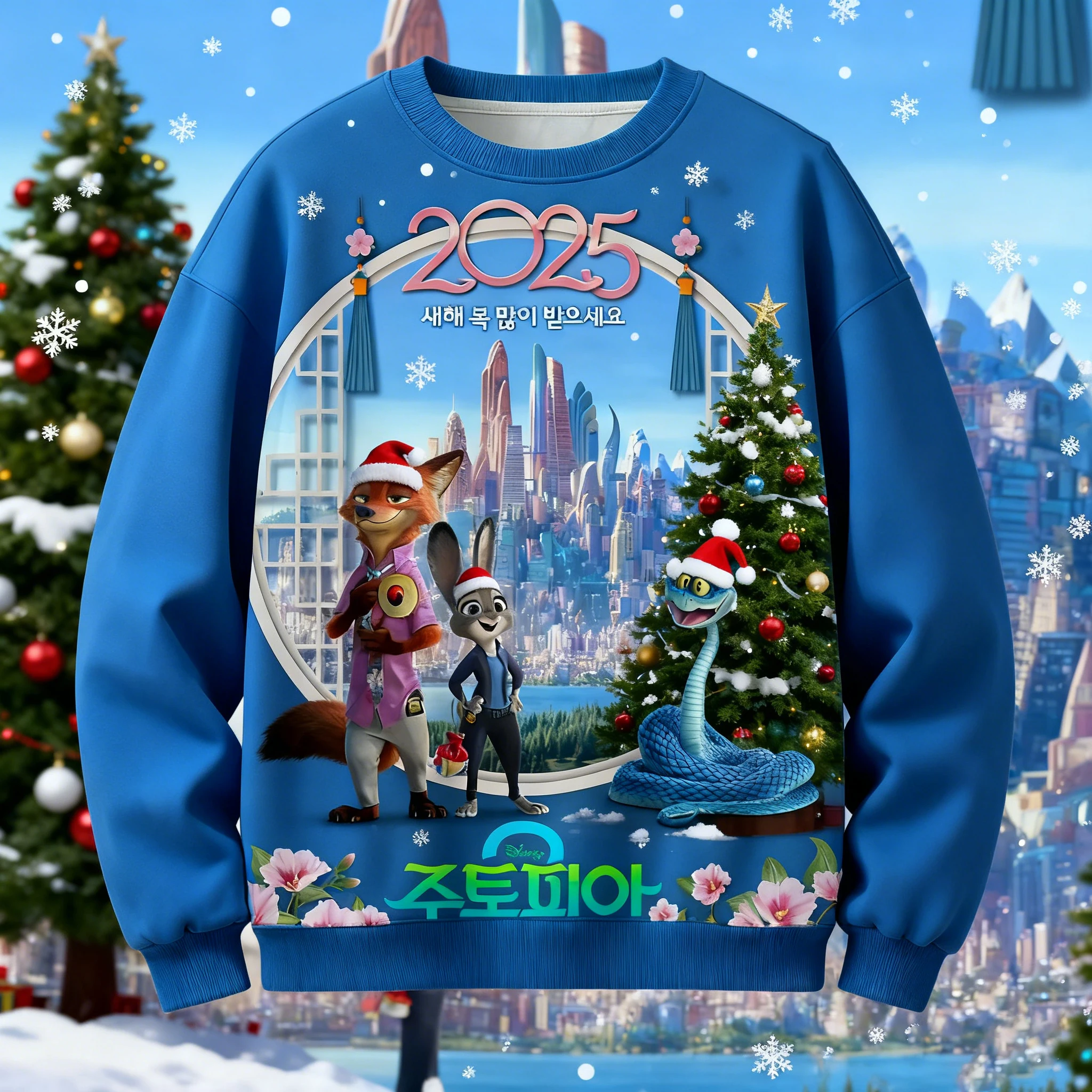 Zootopia 2 Christmas Judy Hopps Police Nick Wilde Kids Print Sweatshirt Boys Girls Cartoon Autumn Winter Daily Wear Pullover
Zootopia 2 Christmas Judy Hopps Police Nick Wilde Kids Print Sweatshirt Boys Girls Cartoon Autumn Winter Daily Wear Pullover