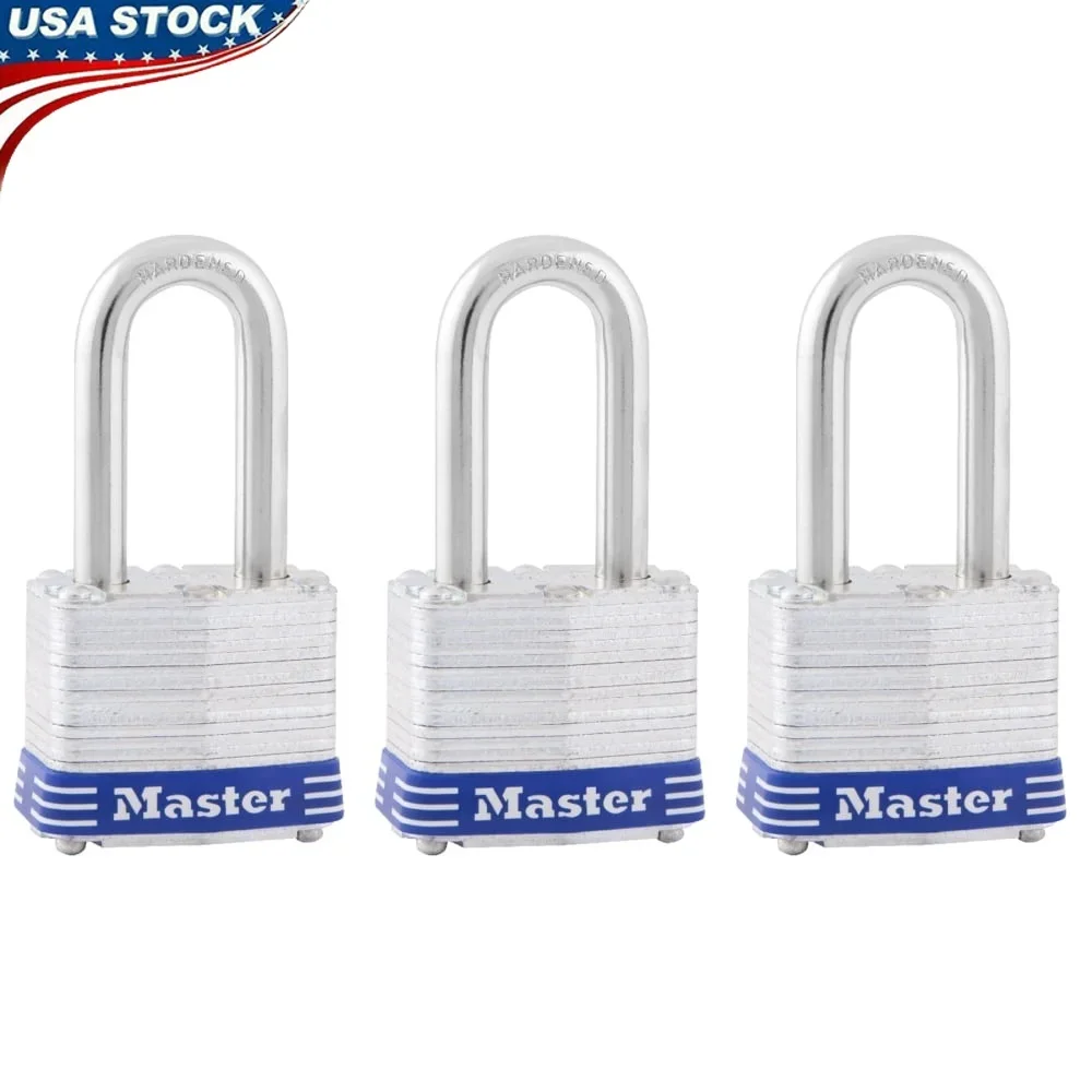 Навесной замок из ламинированной стали, 3 шт., ширина 1–9/16 дюйма, скоба 1-1/2 дюйма, закаленная сталь, двойные стопорные рычаги, 4-контактный цилиндр безопасности
Навесной замок из ламинированной стали, 3 шт., ширина 1–9/16 дюйма, скоба 1-1/2 дюйма, закаленная сталь, двойные стопорные рычаги, 4-контактный цилиндр безопасности