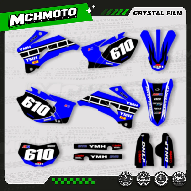 MCHMFG For YAMAHA WRF250 2007-2014 WRF450 2007-2011 Custom Team Motorcycle Graphics Decal Stickers Kits Number Name Custom
MCHMFG For YAMAHA WRF250 2007-2014 WRF450 2007-2011 Custom Team Motorcycle Graphics Decal Stickers Kits Number Name Custom