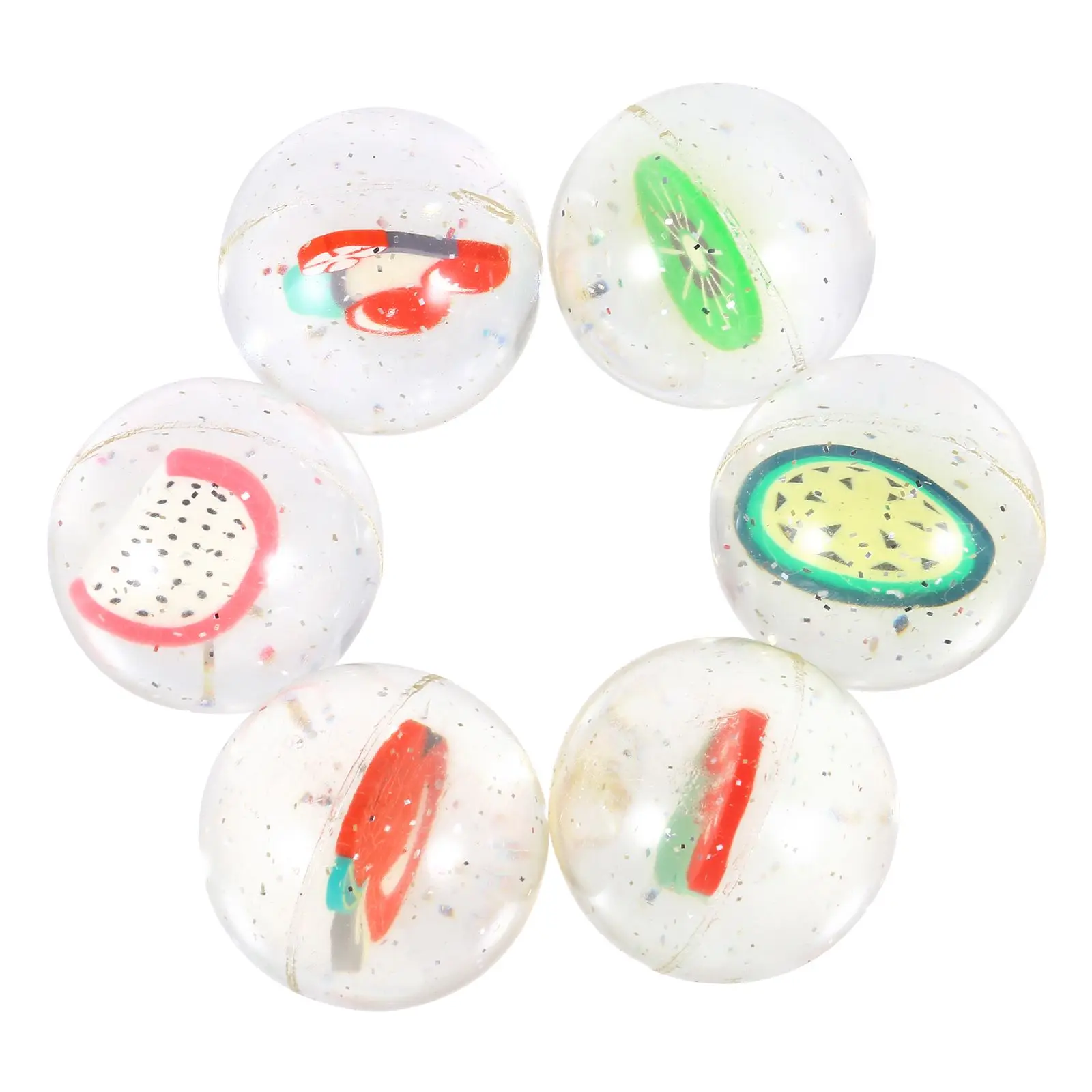 6 Pcs Bouncing Ball Toys Watermelon Fruity Jumping Balls Elastic Rubber Playtime Educational Toy Gift Party Favor
6 Pcs Bouncing Ball Toys Watermelon Fruity Jumping Balls Elastic Rubber Playtime Educational Toy Gift Party Favor