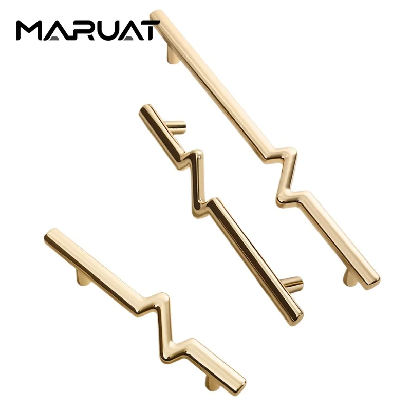 MARUAT Cabinet Wardrobe Door Golden Handles Lengthen Light Luxury Black Bathroom Cabinet Handle Drawer Shoe Cabinet Knobs
MARUAT Cabinet Wardrobe Door Golden Handles Lengthen Light Luxury Black Bathroom Cabinet Handle Drawer Shoe Cabinet Knobs