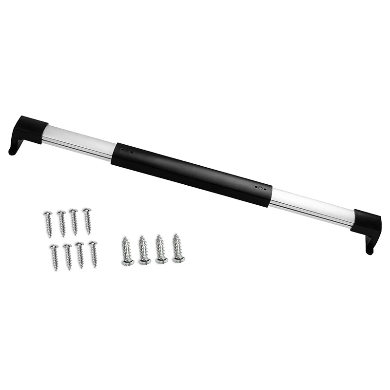 Поперечная дверная ручка для экрана автофургона, регулируемая от 21-5/8 дюймов до 28-5/8 дюймов, прочная и безопасная нескользящая ручка
Поперечная дверная ручка для экрана автофургона, регулируемая от 21-5/8 дюймов до 28-5/8 дюймов, прочная и безопасная нескользящая ручка