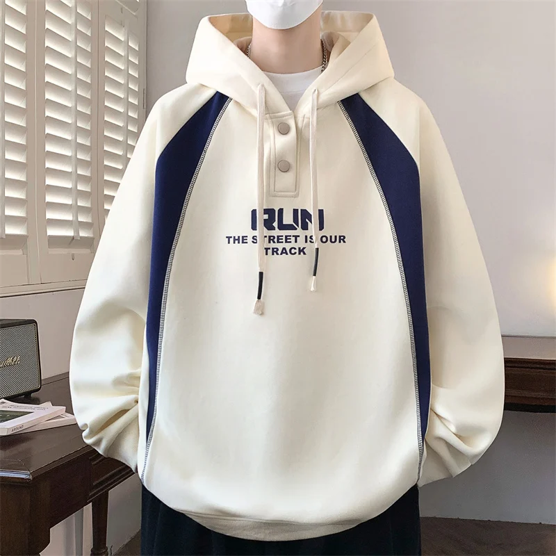 Casual Men's Cotton Hoodies Spring Autumn Youth High Street Wear Hooded Sweatshirts Outdoor Sports Pullovers Hoody Tops Clothing
Casual Men's Cotton Hoodies Spring Autumn Youth High Street Wear Hooded Sweatshirts Outdoor Sports Pullovers Hoody Tops Clothing