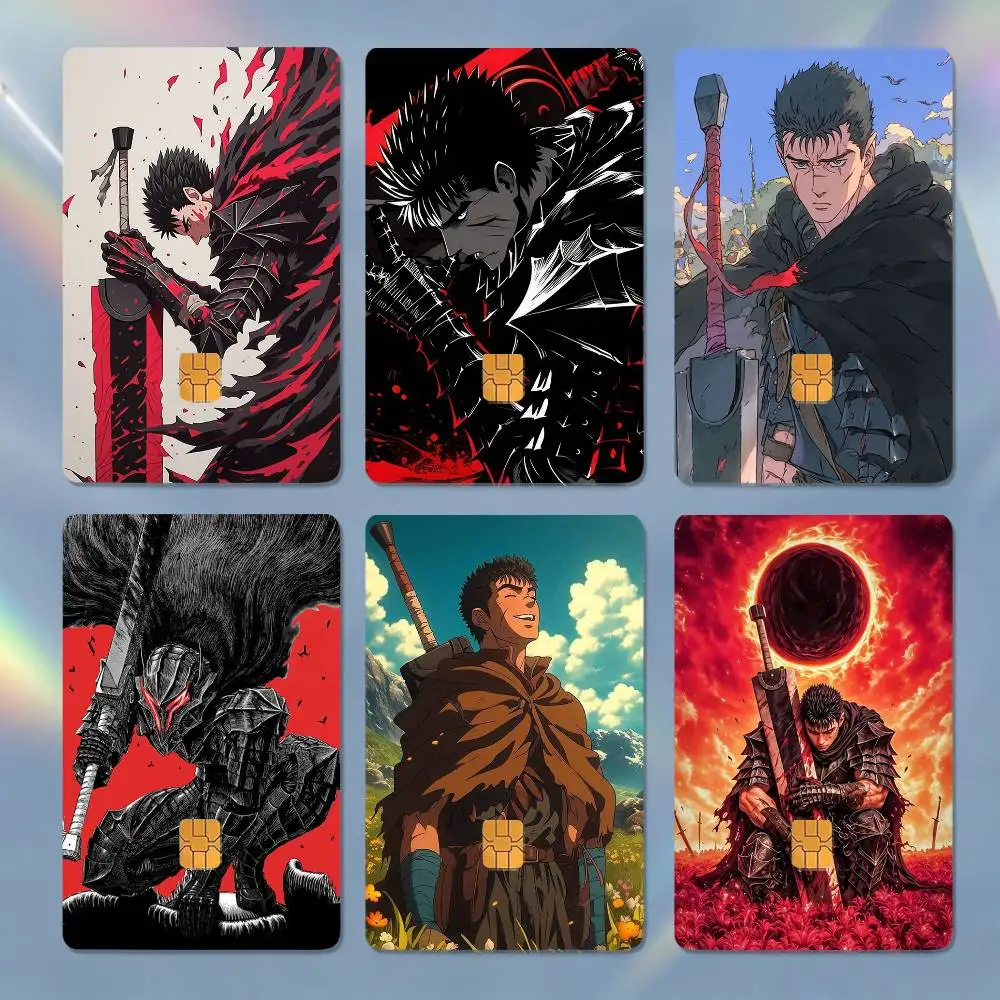 B-Berserk G-Guts 4pcs 1Set HD Waterproof Card Skins Protective Stickers for Credit Bank Game Cards
B-Berserk G-Guts 4pcs 1Set HD Waterproof Card Skins Protective Stickers for Credit Bank Game Cards