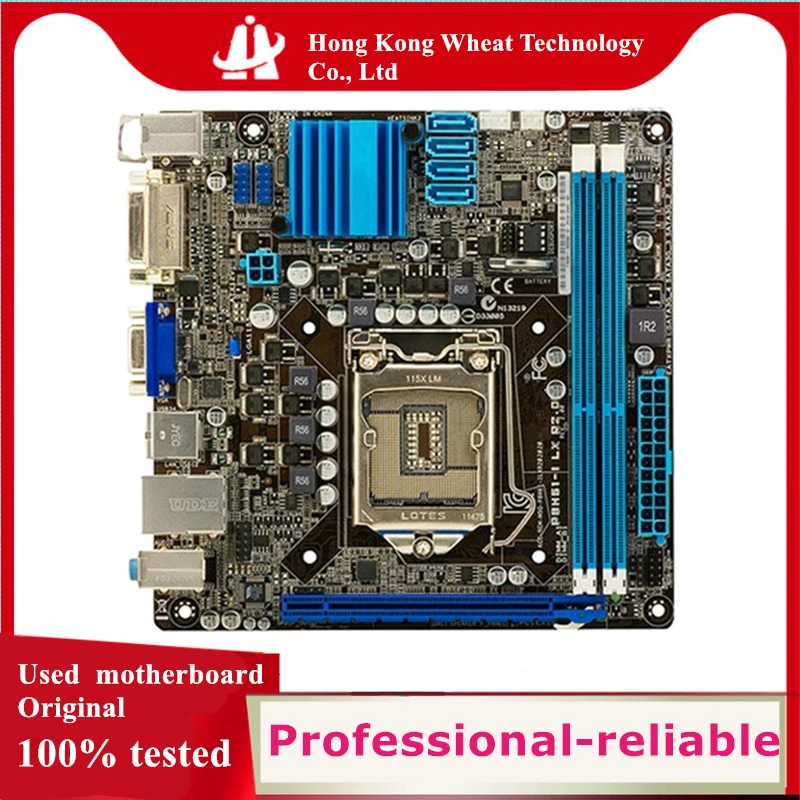 For Intel Used For H61 P8H61-I LX R2.0 MINI ITX motherboard original LGA 1155 DDR3 16GB For USB2.0 SATA2 Desktop Mainboard
For Intel Used For H61 P8H61-I LX R2.0 MINI ITX motherboard original LGA 1155 DDR3 16GB For USB2.0 SATA2 Desktop Mainboard