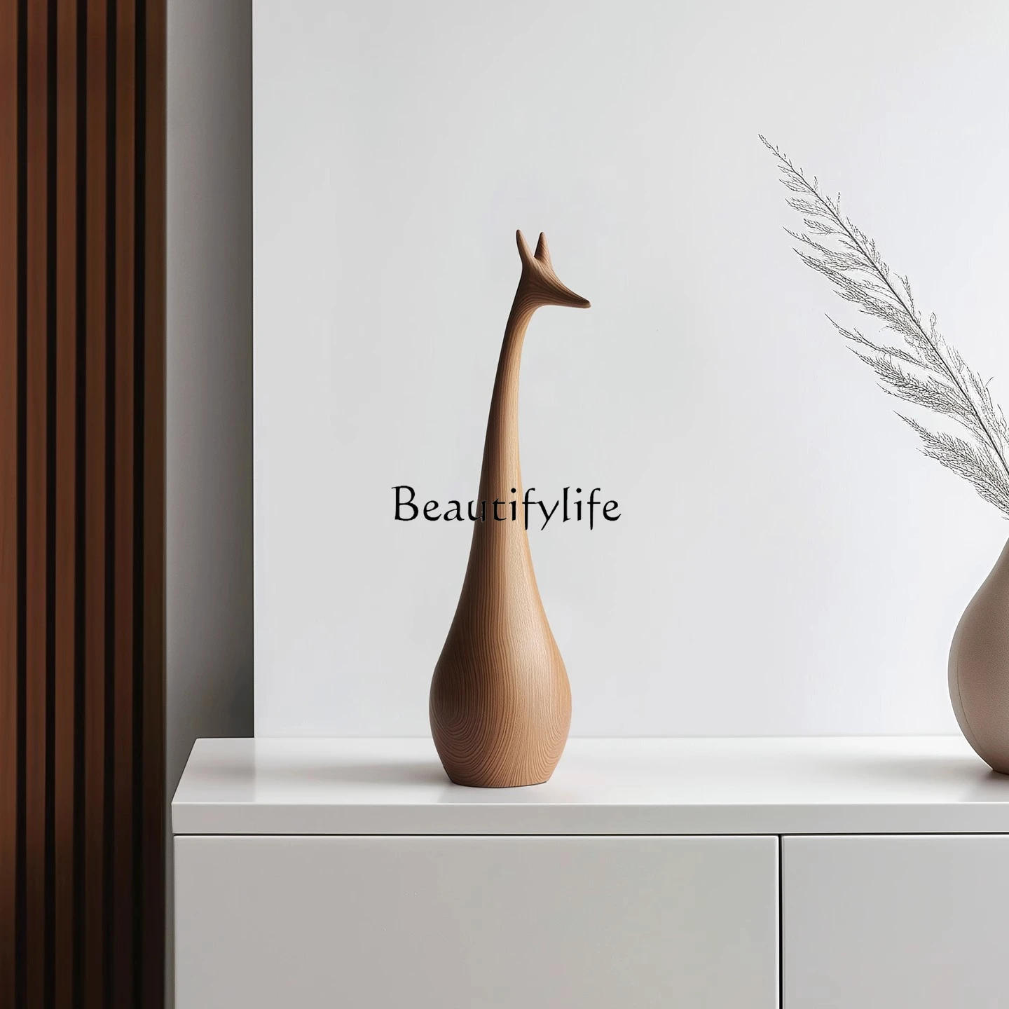 Abstract deer solid wood sculpture ornament high-end decoration living room entrance art home decoration
Abstract deer solid wood sculpture ornament high-end decoration living room entrance art home decoration