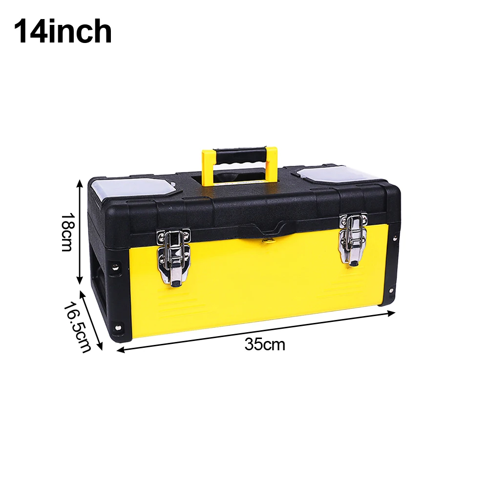 Tool Box Portable Lockable Storage Removable Tray Organizer Large Capacity For Easy Carrying Of Power Tools, Hand Tools
Tool Box Portable Lockable Storage Removable Tray Organizer Large Capacity For Easy Carrying Of Power Tools, Hand Tools