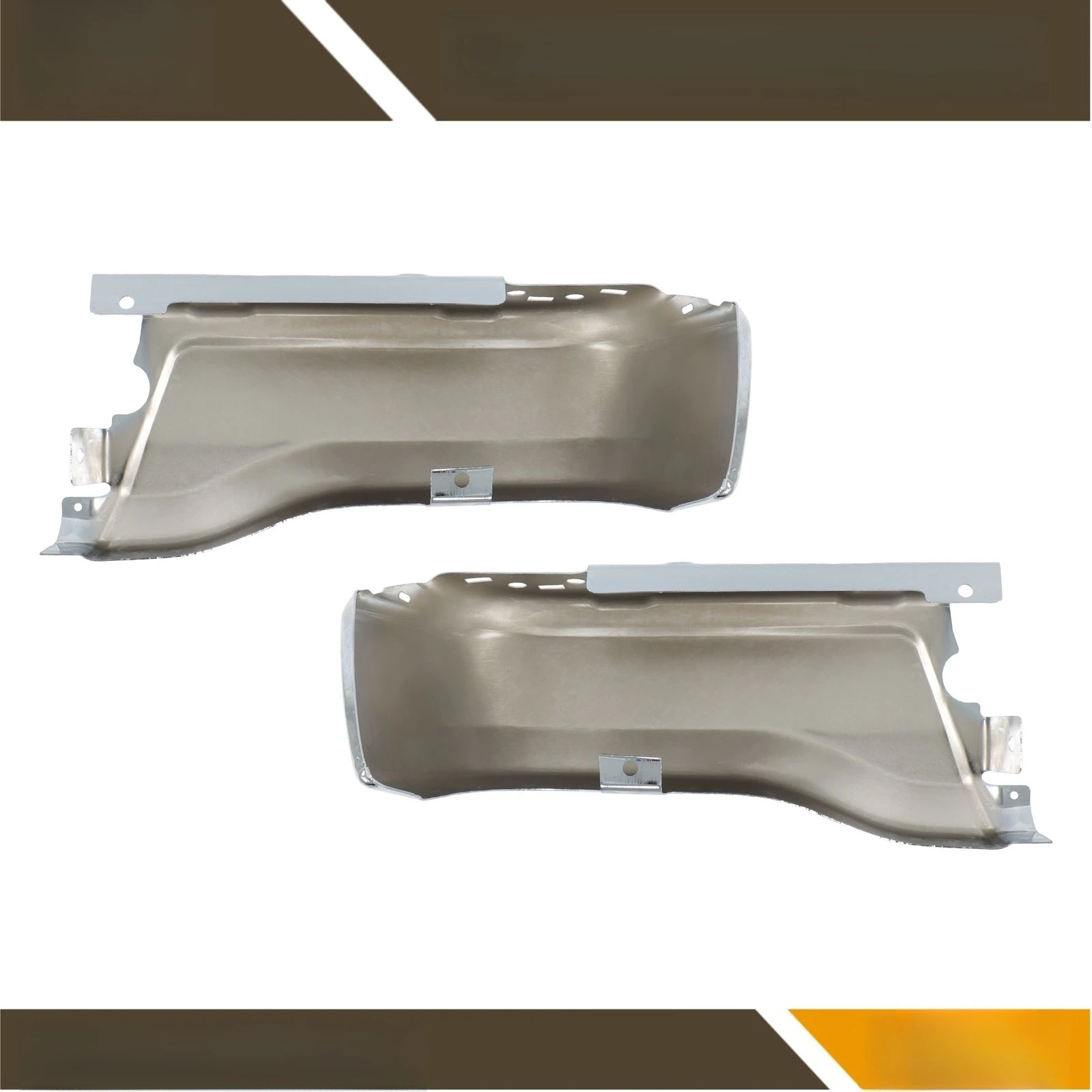 Chrome Bumper Face Bars Rear Set W/O Sensor Holes For 2019-2023 Ford Ranger New
Chrome Bumper Face Bars Rear Set W/O Sensor Holes For 2019-2023 Ford Ranger New