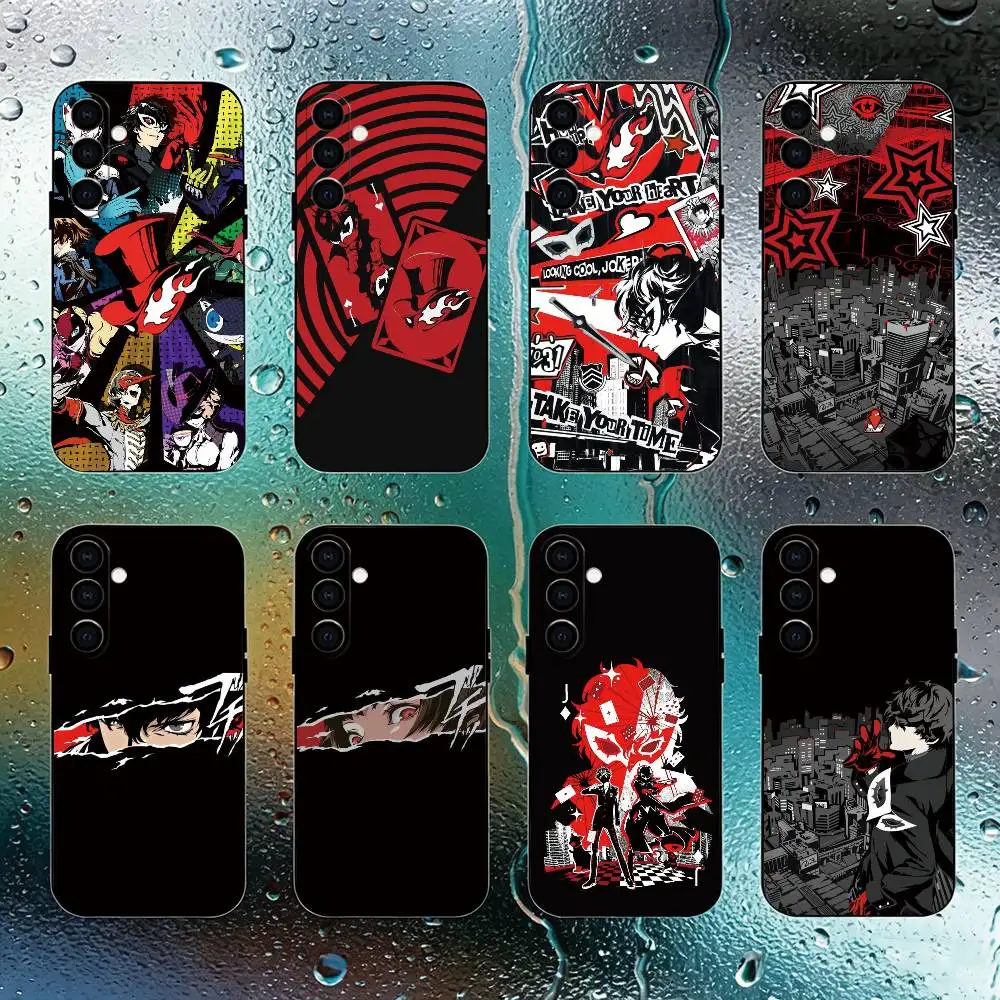 Game P-Persona 5 Phone Case Black Silicone Soft For Samsung Galaxy A73,A72,A71,A70,A53,A52,A51
Game P-Persona 5 Phone Case Black Silicone Soft For Samsung Galaxy A73,A72,A71,A70,A53,A52,A51